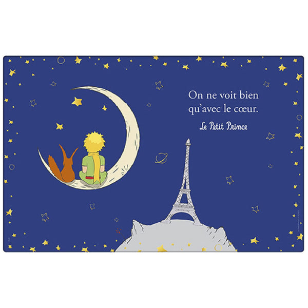 KIUB Set de Table-Sous Main-Kiub-Petit Prince : Paris Lune Bleue-Papeterie du Dôme