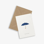 KTK Greeting Card-Carterie-Kartotek-Umbrella-Papeterie du Dôme