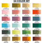 KUR Boîte d'Aquarelles Gansai 24 Godets-Aquarelle-Kuretake-Art-déco-Papeterie du Dôme