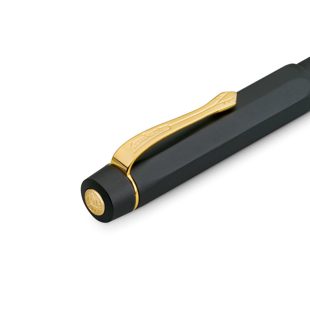 KWC Piston Al Sport Raw Noir/Or Plume-Stylo Plume-Kaweco-Papeterie du Dôme