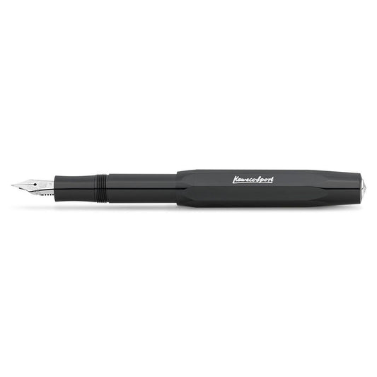 KWC Skyline Noir Stylo Plume-Stylo Plume-Kaweco-Papeterie du Dôme
