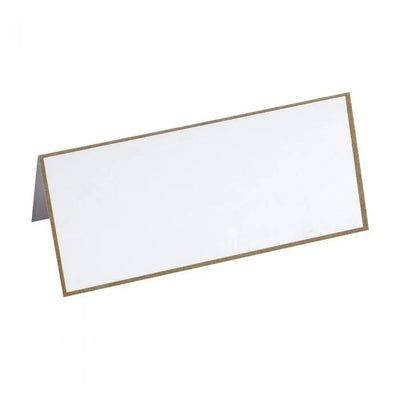 LALO 50 Chevalets de Table Bristol 44x96 Bordure Or-Chevalet de Table-Lalo-Papeterie du Dôme