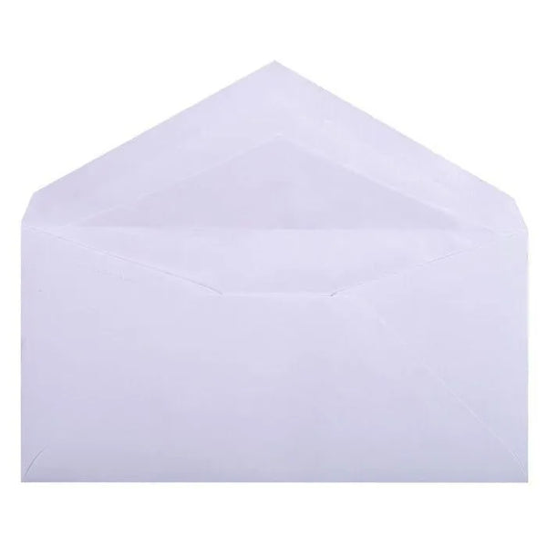 LALO Velin 20 Enveloppes DL Gommées Blanc-Enveloppes-Lalo-Papeterie du Dôme