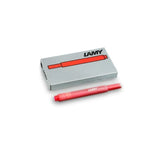 LAMY Cartouches Plume T10-Encre-Lamy-Rouge-Papeterie du Dôme