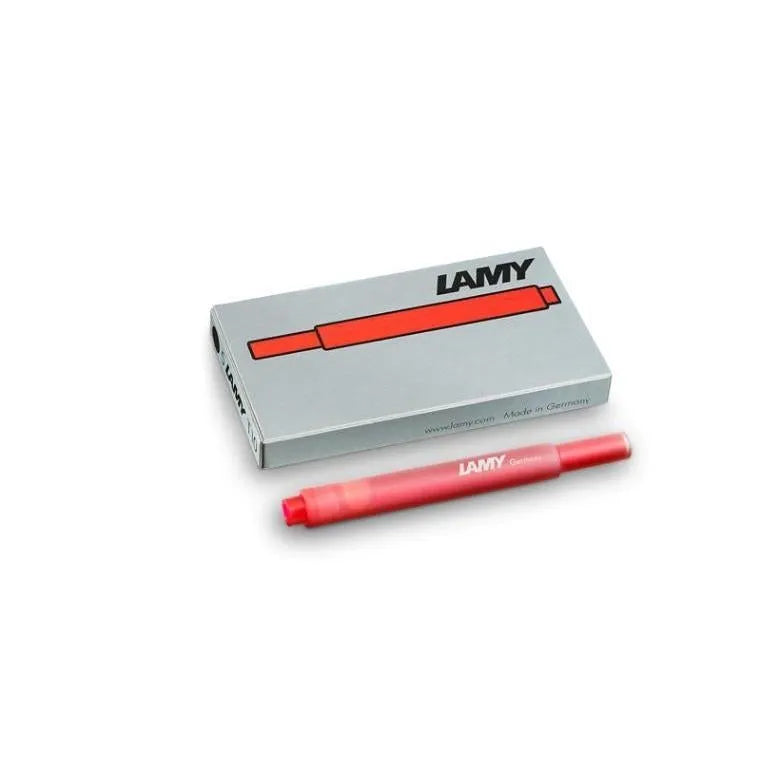 LAMY Cartouches Plume T10-Encre-Lamy-Rouge-Papeterie du Dôme