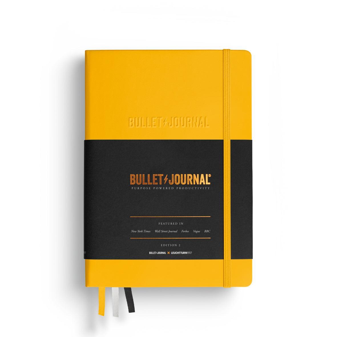 LCHT A5 Bullet Journal Dots Édition 2-Carnet-Leuchtturm 1917-Yellow24-A5-Dots-Papeterie du Dôme