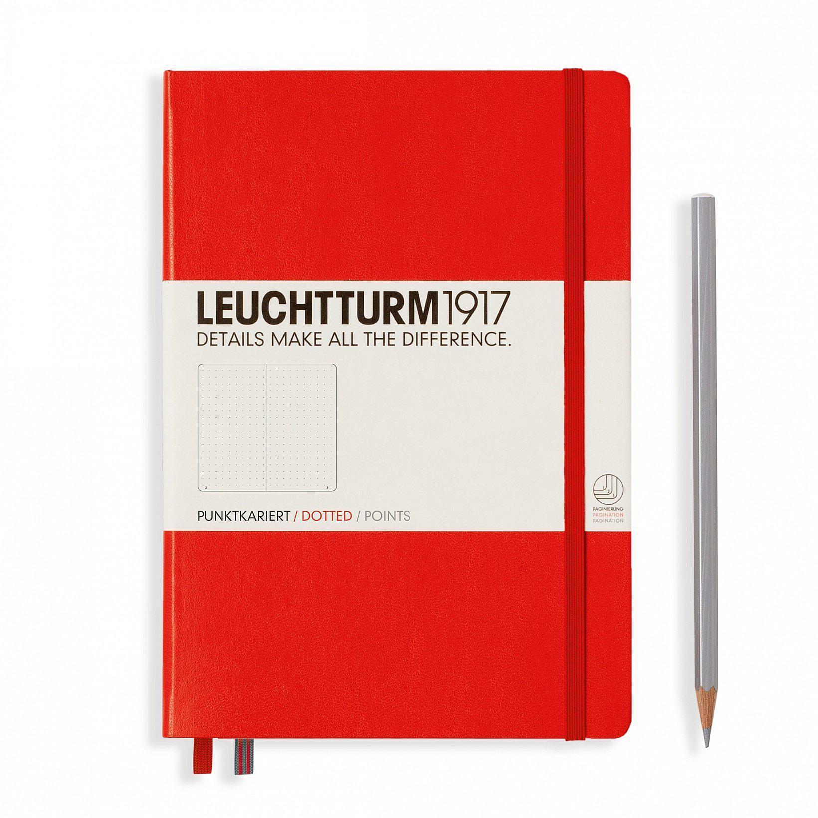 Leuchtturm1917 - Carnet de notes rigide A5 - pointillés - lilas