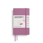 LCHT Agenda A6 Semainier & Carnet de Notes Ligné Souple - Anglais-Agenda-Leuchtturm 1917-2026-Dusty rose-A6-Papeterie du Dôme
