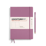 LCHT B5 Rigide-Carnet-Leuchtturm 1917-B5-Dusty Rose-Blanc-Papeterie du Dôme