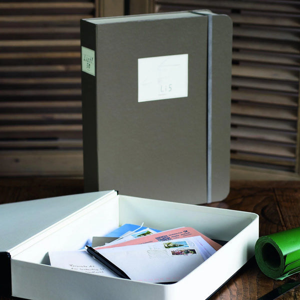 LCHT Boîte Archive en Forme de Livre-Boîte-Leuchtturm 1917-Papeterie du Dôme