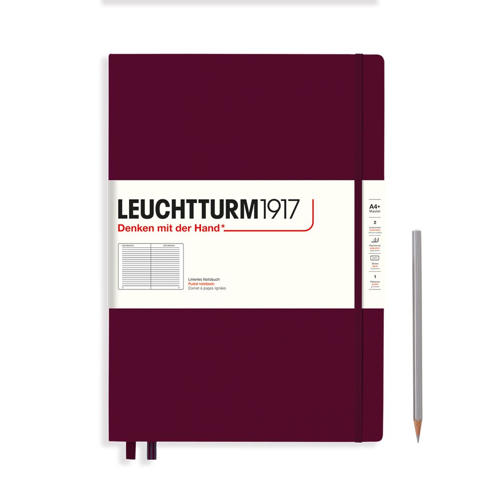 LCHT Carnet A4+ Master Rigide Ligné-Carnet-Leuchtturm 1917-Papeterie du Dôme