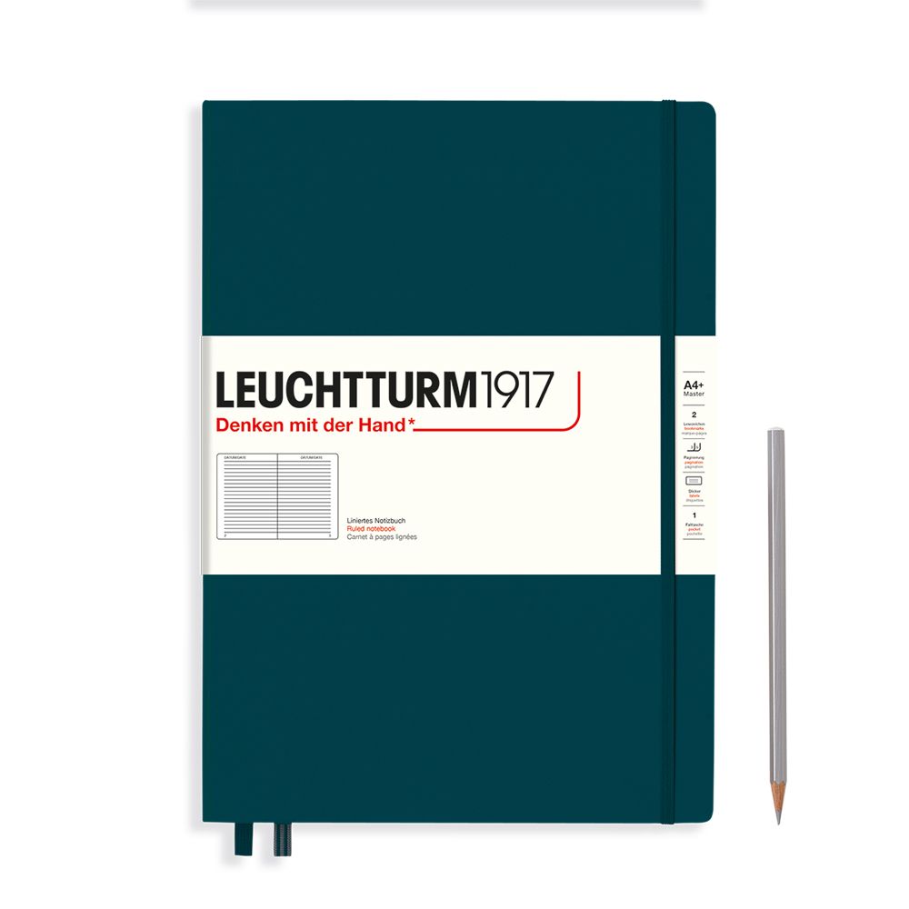 LCHT Carnet A4+ Master Rigide Ligné-Carnet-Leuchtturm 1917-Papeterie du Dôme
