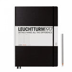 LCHT Carnet A4+ Master Rigide Ligné-Carnet-Leuchtturm 1917-Noir-A4+-Ligné-Papeterie du Dôme