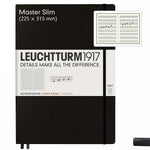LCHT Carnet A4+ Master Slim Music-Carnet-Leuchtturm 1917-Noir-A4+-Musicale-Papeterie du Dôme