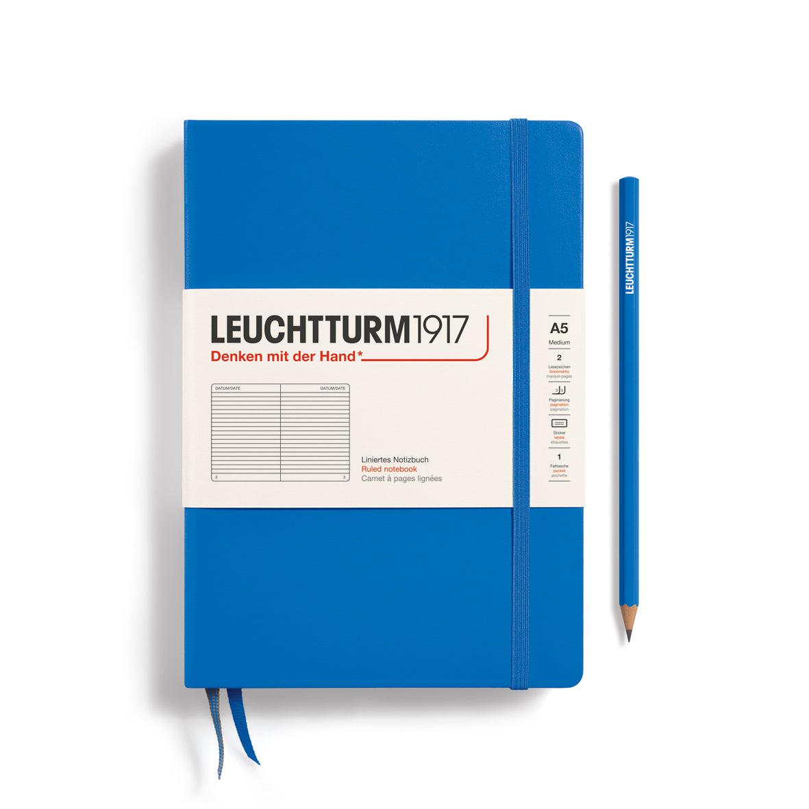 LCHT Carnet A5 Rigide Ligné-Carnet-Leuchtturm 1917-Papeterie du Dôme