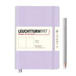 LCHT Carnet A5 Souple Blanc-Carnet-Leuchtturm 1917-Lilas-A5-Blanc-Papeterie du Dôme