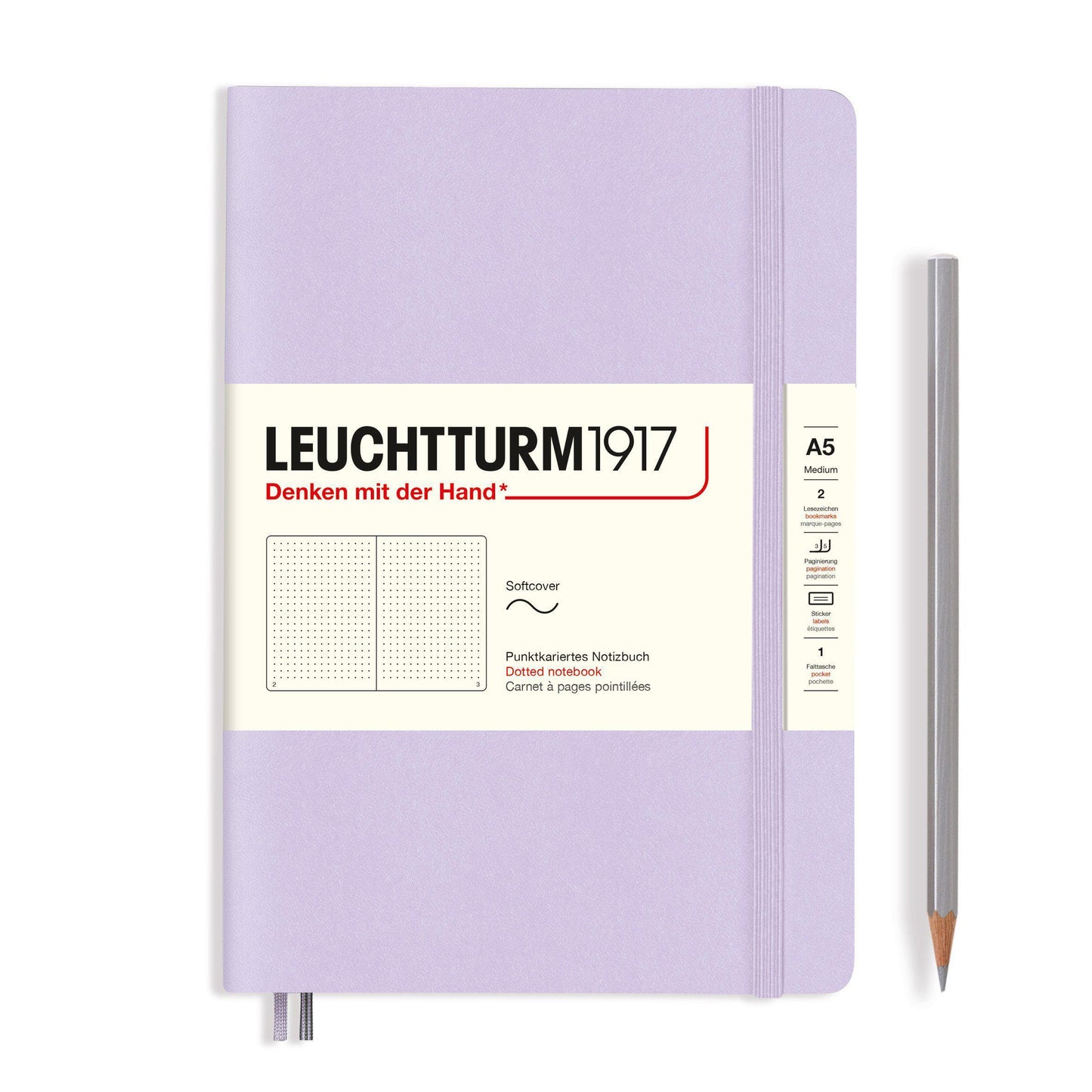 LCHT Carnet A5 Souple Dots-Carnet-Leuchtturm 1917-Papeterie du Dôme