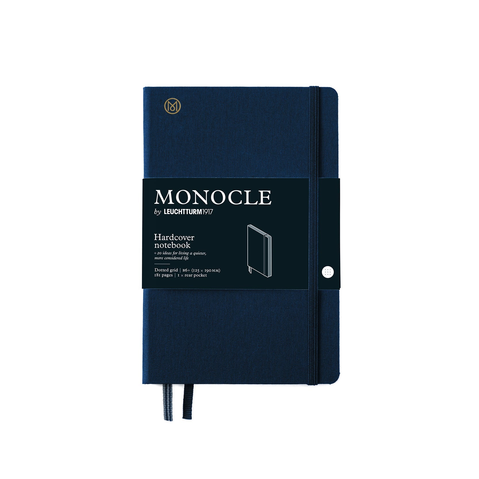 LCHT Carnet Monocle Couverture Rigide-Carnet-Leuchtturm 1917-Papeterie du Dôme