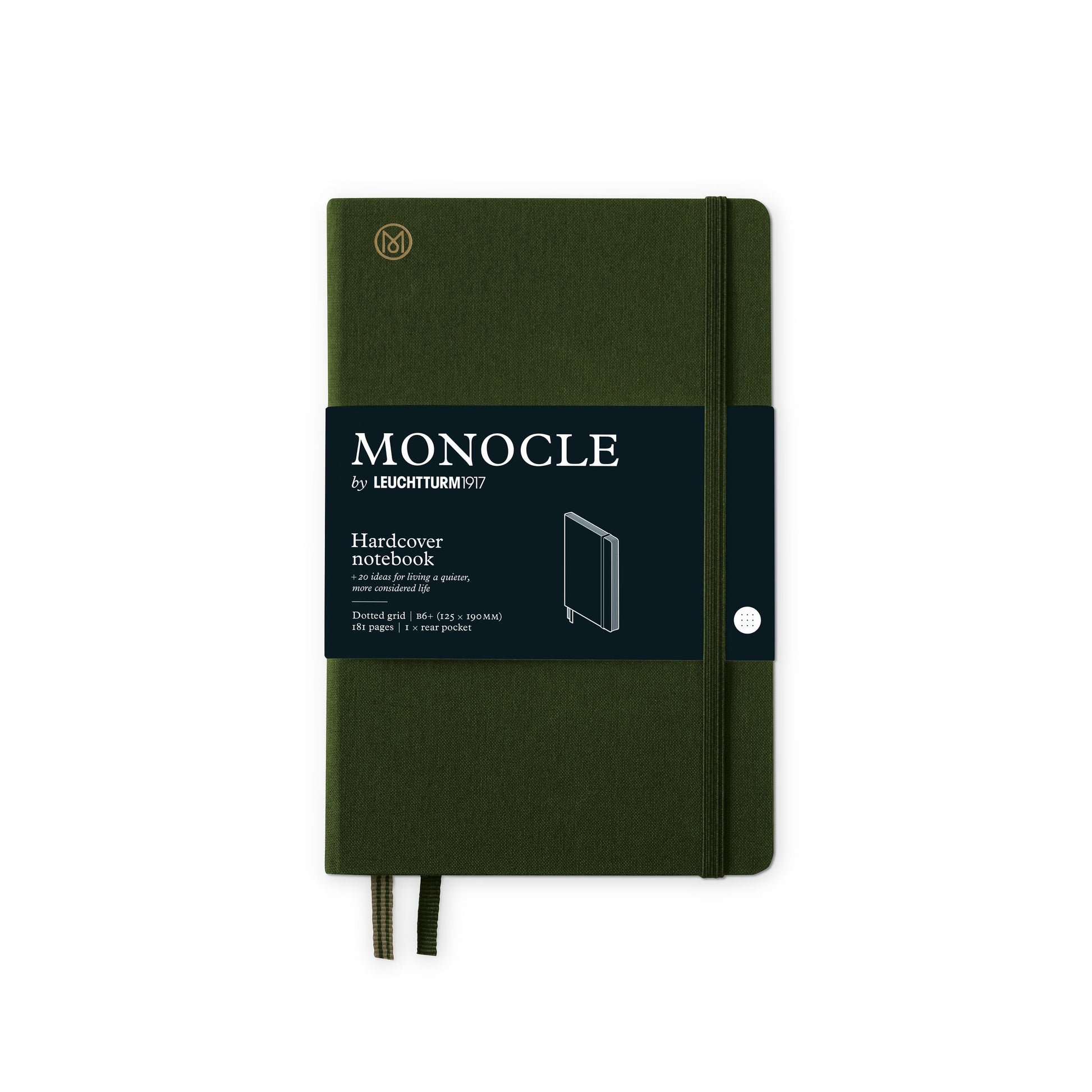 LCHT Carnet Monocle Couverture Rigide-Carnet-Leuchtturm 1917-Papeterie du Dôme