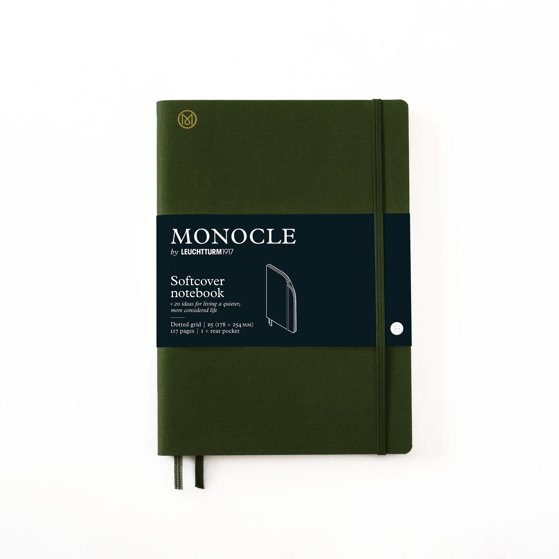 LCHT Carnet Monocle Couverture Souple-Carnet-Leuchtturm 1917-Papeterie du Dôme