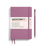 LCHT Paperback B6+ Rigide-Carnet-Leuchtturm 1917-B6+-Dusty Rose-Ligné-Papeterie du Dôme