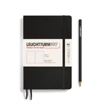 LCHT Paperback B6+ Souple Blanc-Carnet-Leuchtturm 1917-Noir-B6+-Blanc-Papeterie du Dôme