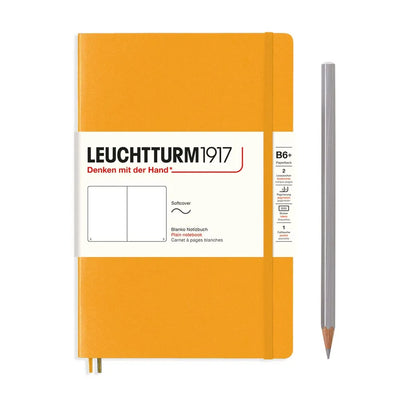 LCHT Paperback B6+ Souple Blanc-Carnet-Leuchtturm 1917-Rising Sun-B6+-Blanc-Papeterie du Dôme