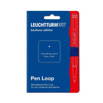 LCHT Pen Loop Bauhaus-Accessoire-Leuchtturm 1917-Bleu Royale-Papeterie du Dôme