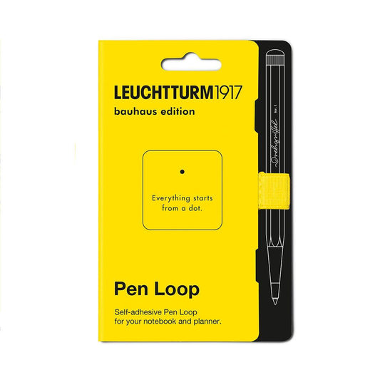 LCHT Pen Loop Bauhaus-Accessoire-Leuchtturm 1917-Citron-Papeterie du Dôme