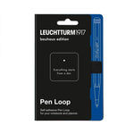 LCHT Pen Loop Bauhaus-Accessoire-Leuchtturm 1917-Noir-Papeterie du Dôme
