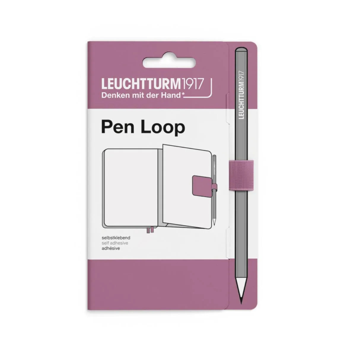 LCHT Pen Loop-Accessoire-Leuchtturm 1917-Dusty Rose-Papeterie du Dôme