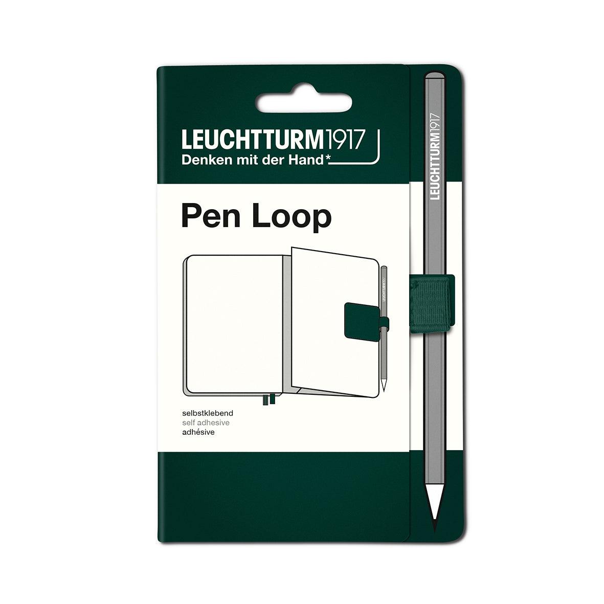 LCHT Pen Loop-Accessoire-Leuchtturm 1917-Forest Green-Papeterie du Dôme