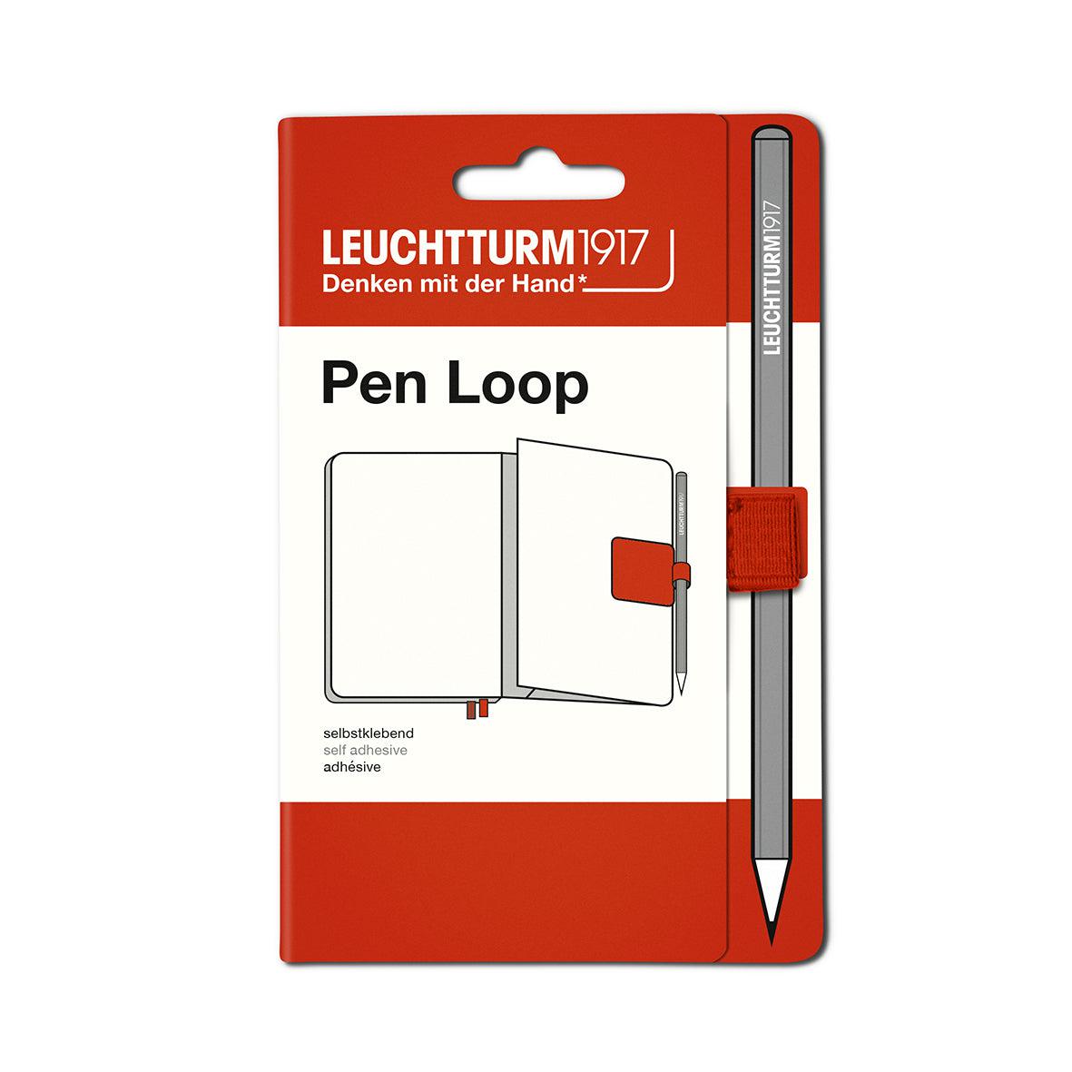 LCHT Pen Loop-Accessoire-Leuchtturm 1917-Fox Red-Papeterie du Dôme