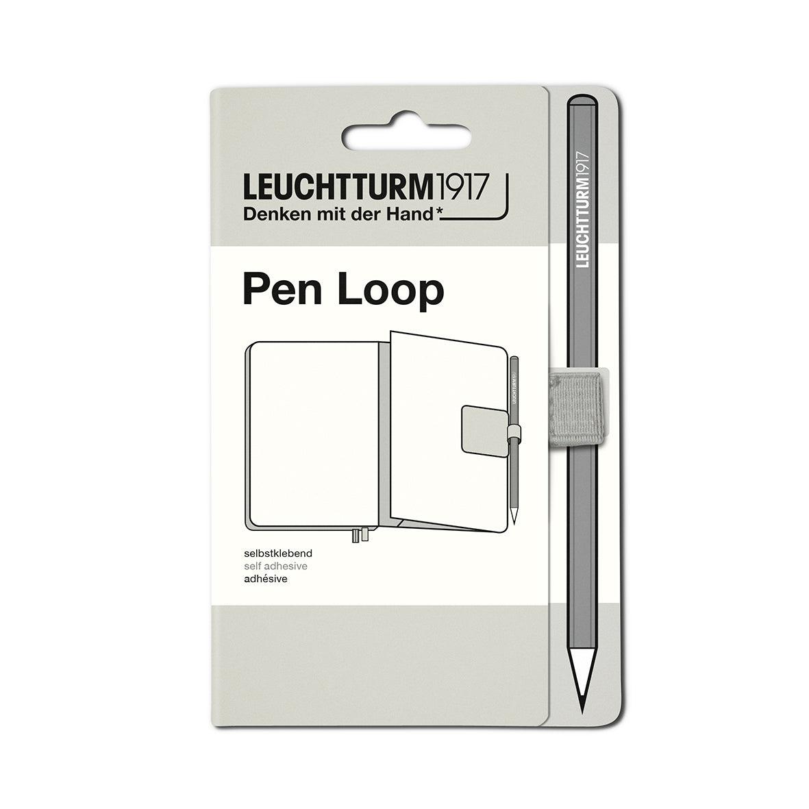 LCHT Pen Loop-Accessoire-Leuchtturm 1917-Light Grey-Papeterie du Dôme