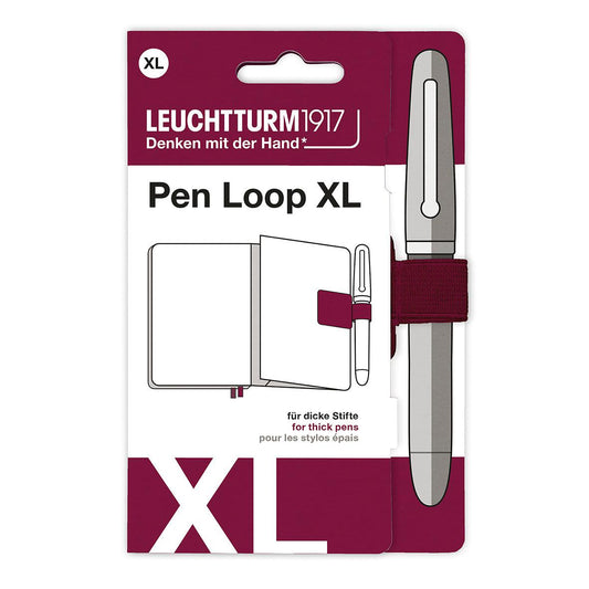 LCHT Pen Loop XL-Accessoire-Leuchtturm 1917-Port red-Papeterie du Dôme