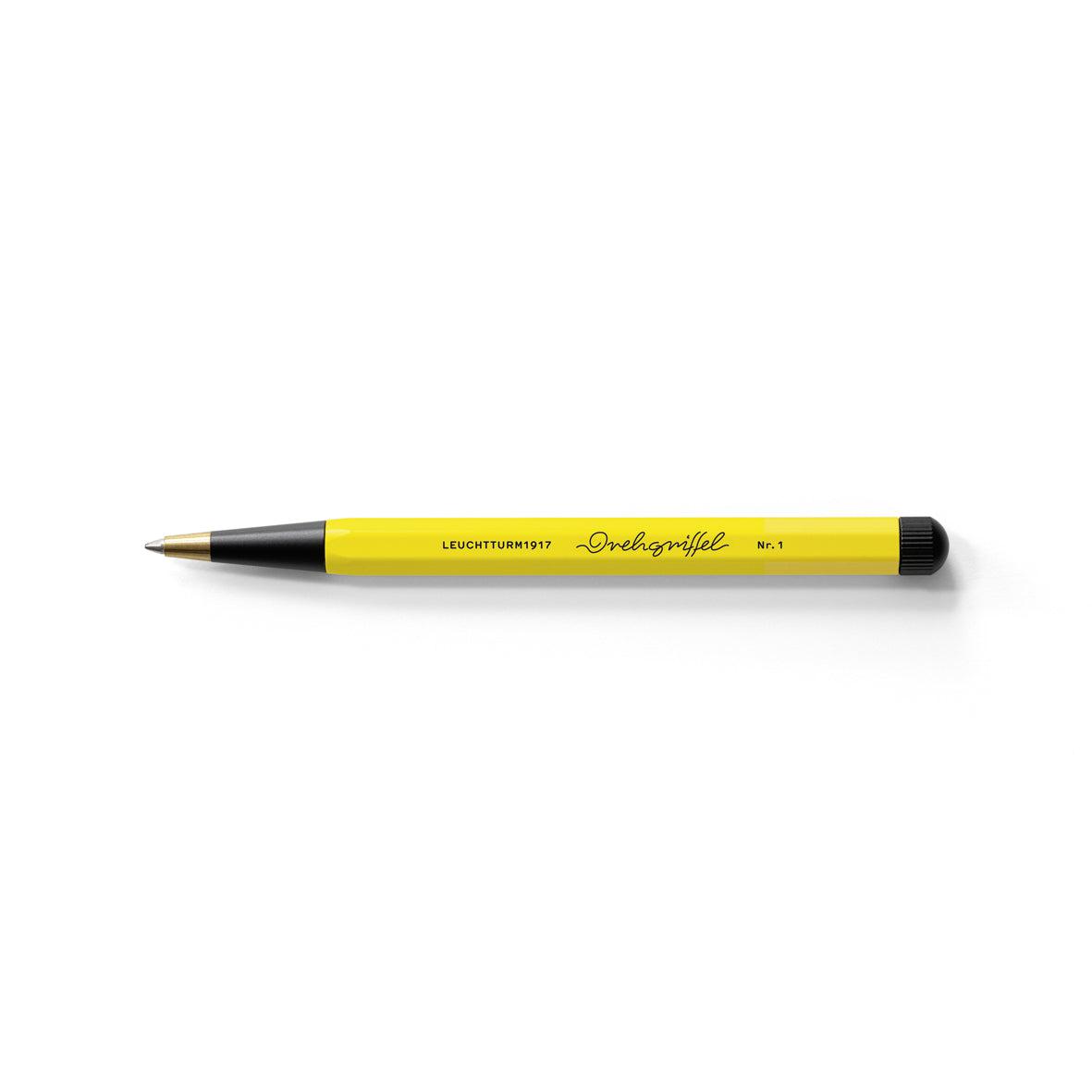 LCHT Stylo Drehgriffel Nr.1 Bauhaus Edition-Stylo Bille-Leuchtturm 1917-Citron/Noir-Papeterie du Dôme