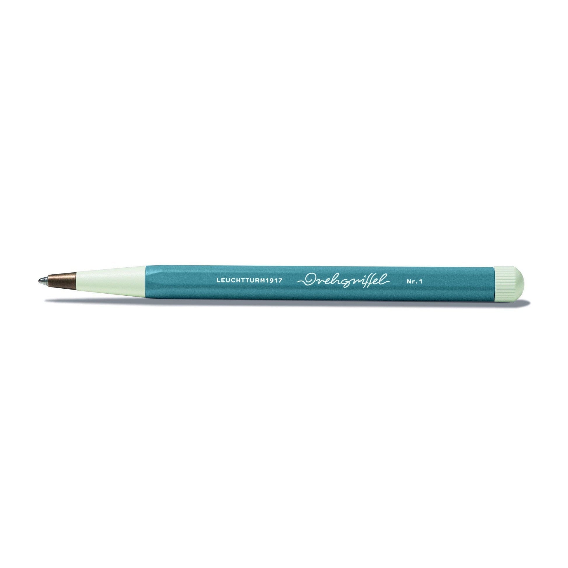 LCHT Stylo Drehgriffel Nr.1-Stylo Bille-Leuchtturm 1917-Stone Blue-Papeterie du Dôme