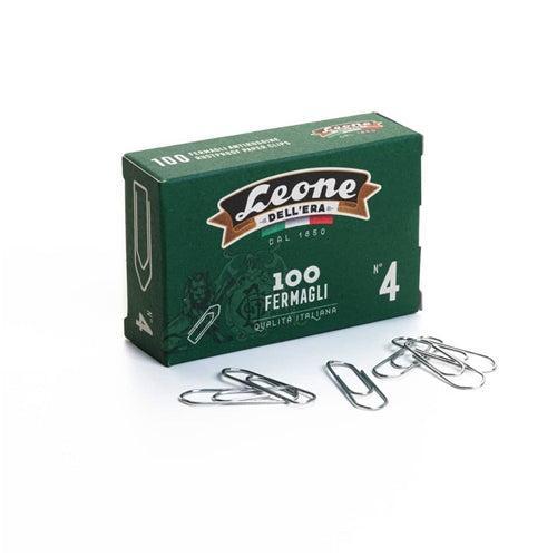 LDG Trombones Métal Boîte de 100-Trombones-Leone Dell'era Giuseppe-Papeterie du Dôme