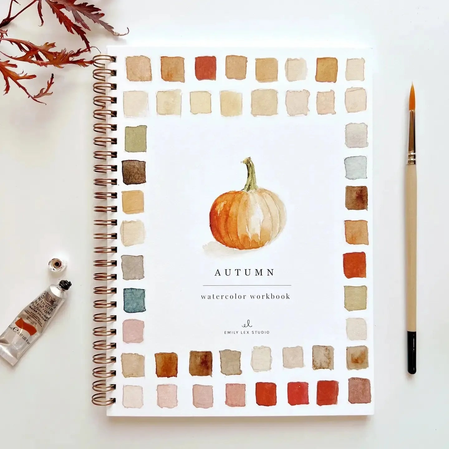 LEX Cahier d'exercices de Peinture-Cahier d'exercises-Emily Lex Studio-Automne-Papeterie du Dôme