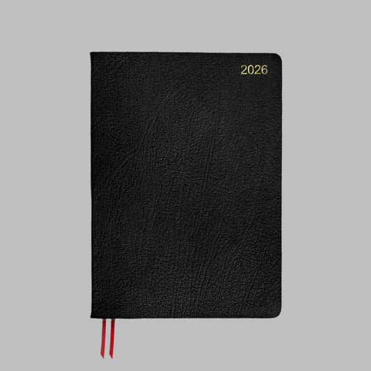LSM Agenda Bath Semainier-Agenda-Leathersmith of London-2026-Noir-Papeterie du Dôme