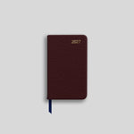 LSM Agenda Canterbury Pocket Semainier-Agenda-Leathersmith of London-Bordeaux-Papeterie du Dôme