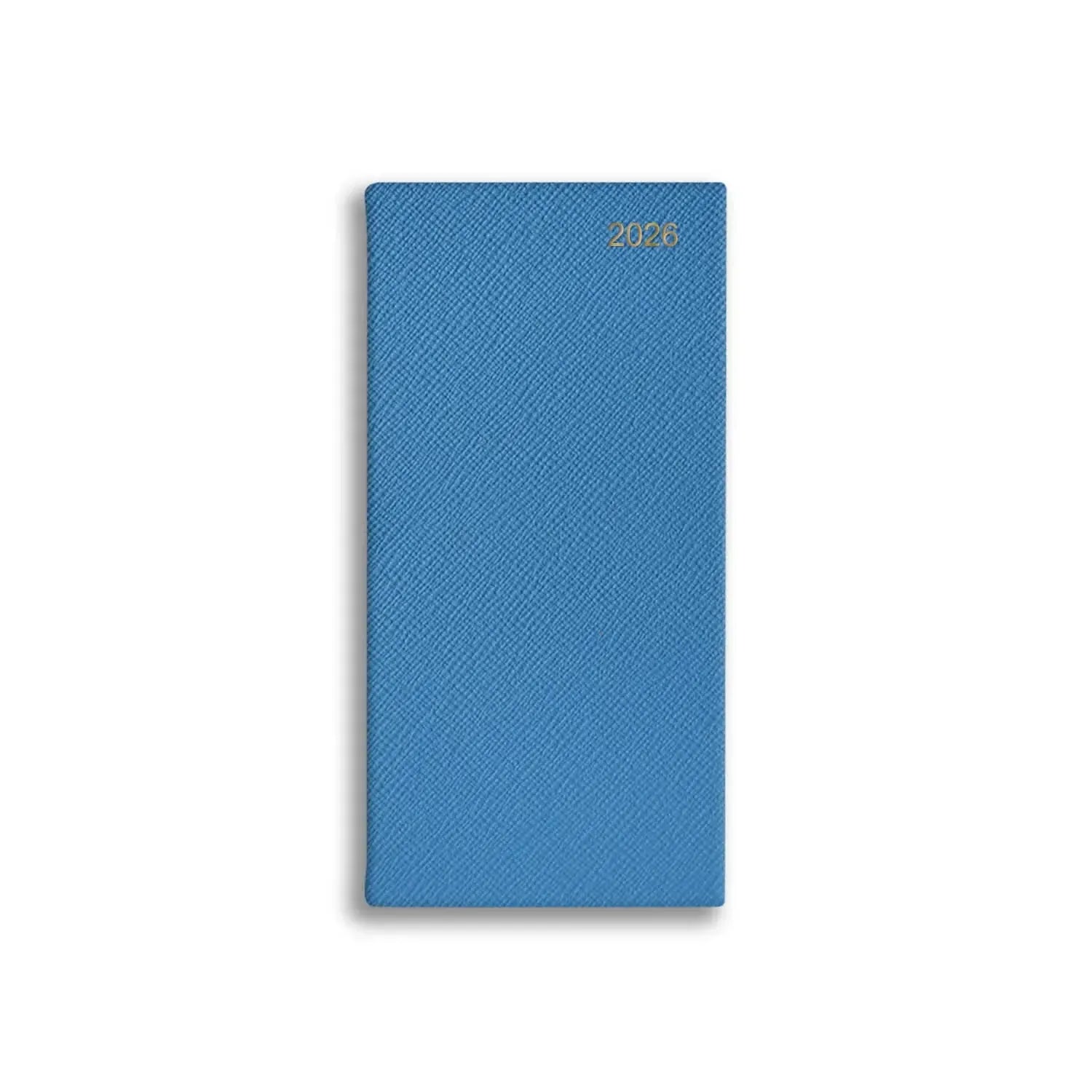 LSM Agenda Oxford Pocket Semainier-Agenda-Leathersmith of London-2026-Bleu Capri-Papeterie du Dôme