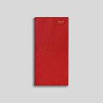 LSM Agenda Oxford Pocket Semainier-Agenda-Leathersmith of London-2027-Rouge-Papeterie du Dôme