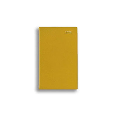 LSM Agenda Regent Pocket Semainier-Agenda-Leathersmith of London-2026-Tournesol-Papeterie du Dôme