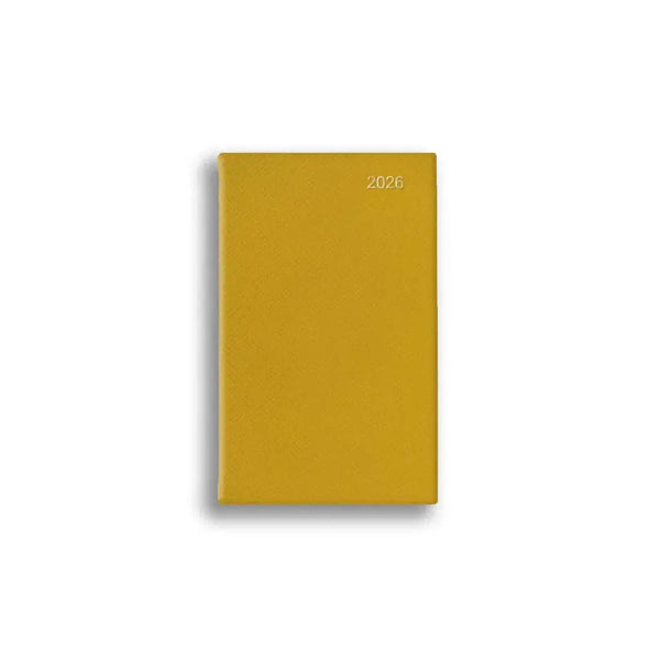 LSM Agenda Regent Pocket Semainier-Agenda-Leathersmith of London-2026-Tournesol-Papeterie du Dôme