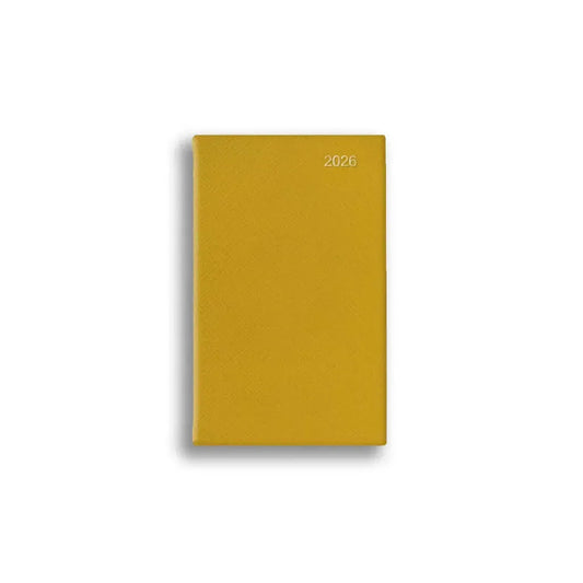 LSM Agenda Regent Pocket Semainier-Agenda-Leathersmith of London-2026-Tournesol-Papeterie du Dôme