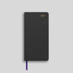 LSM Agenda Worcester Pocket Semainier-Agenda-Leathersmith of London-Gris-Papeterie du Dôme