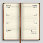 LSM Agenda Worcester Pocket Semainier-Agenda-Leathersmith of London-Papeterie du Dôme