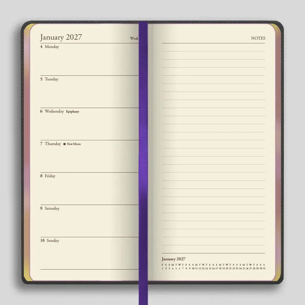 LSM Agenda Worcester Pocket Semainier-Agenda-Leathersmith of London-Papeterie du Dôme
