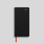 LSM Agenda Worcester Pocket Semainier-Agenda-Leathersmith of London-Noir-Papeterie du Dôme